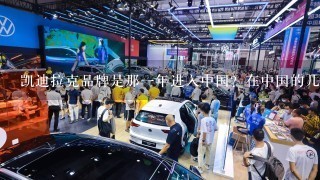 凯迪拉克品牌是那1年进入中国？在中国的几款车型都分别做了那些市场推广工作或者广告？