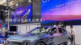 中国电动车十大品牌是？