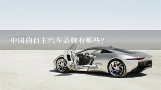 中国的自主汽车品牌有哪些？